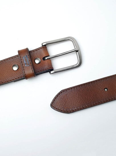classic belt with edge stitch classic belt with edge stitch