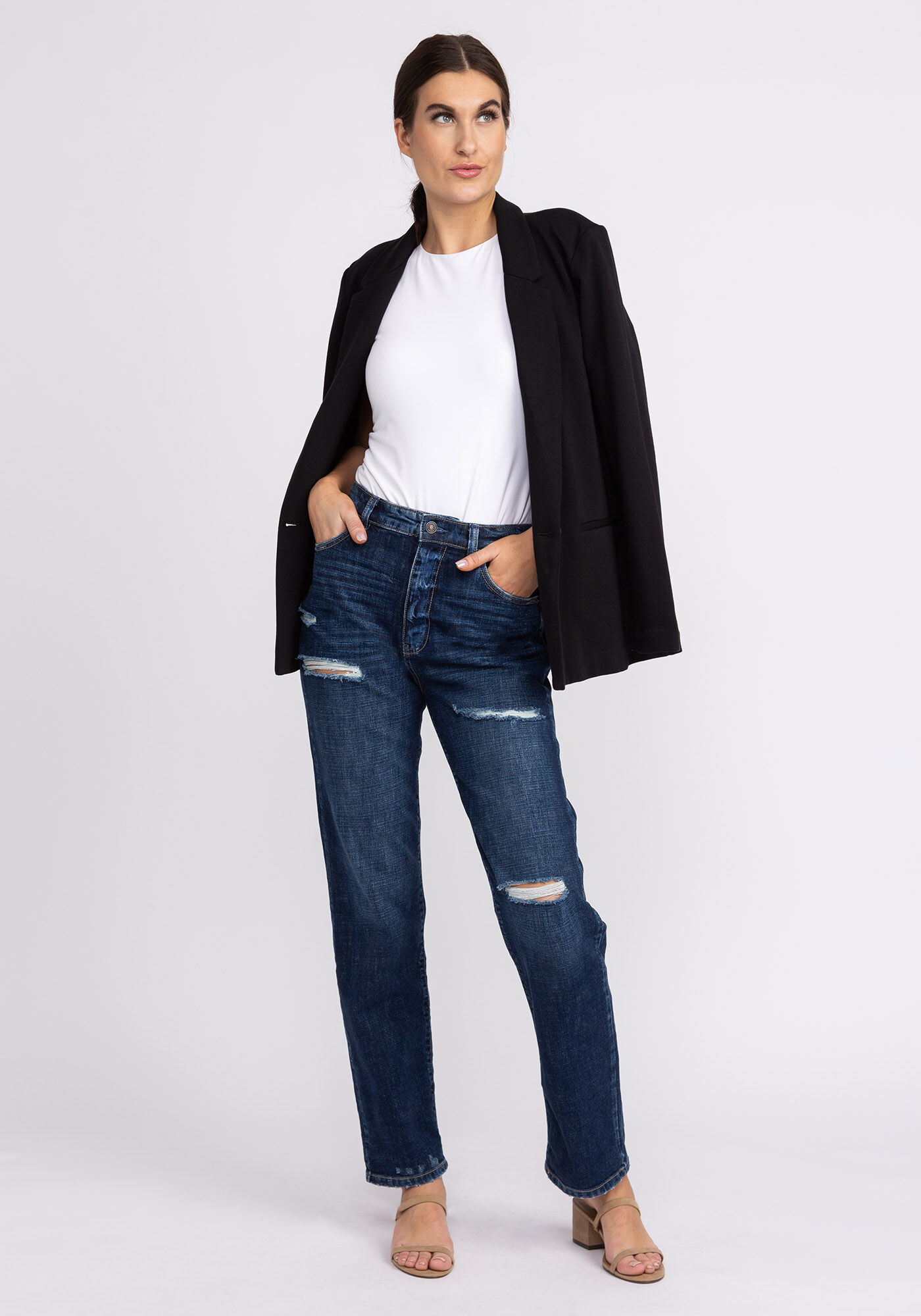 zahra double breasted blazer  Image 1