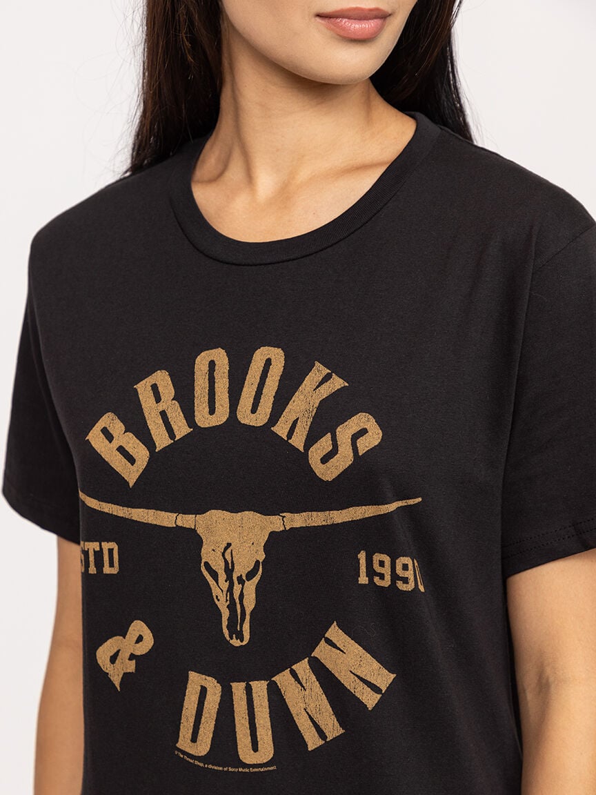 unisex brooks and dunn graphic tee Image 3