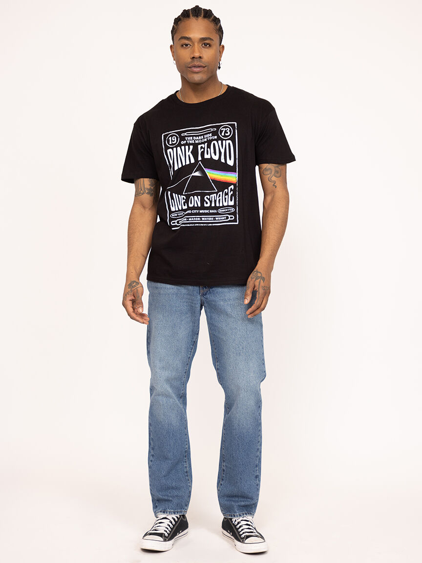 unisex pink floyd graphic tee