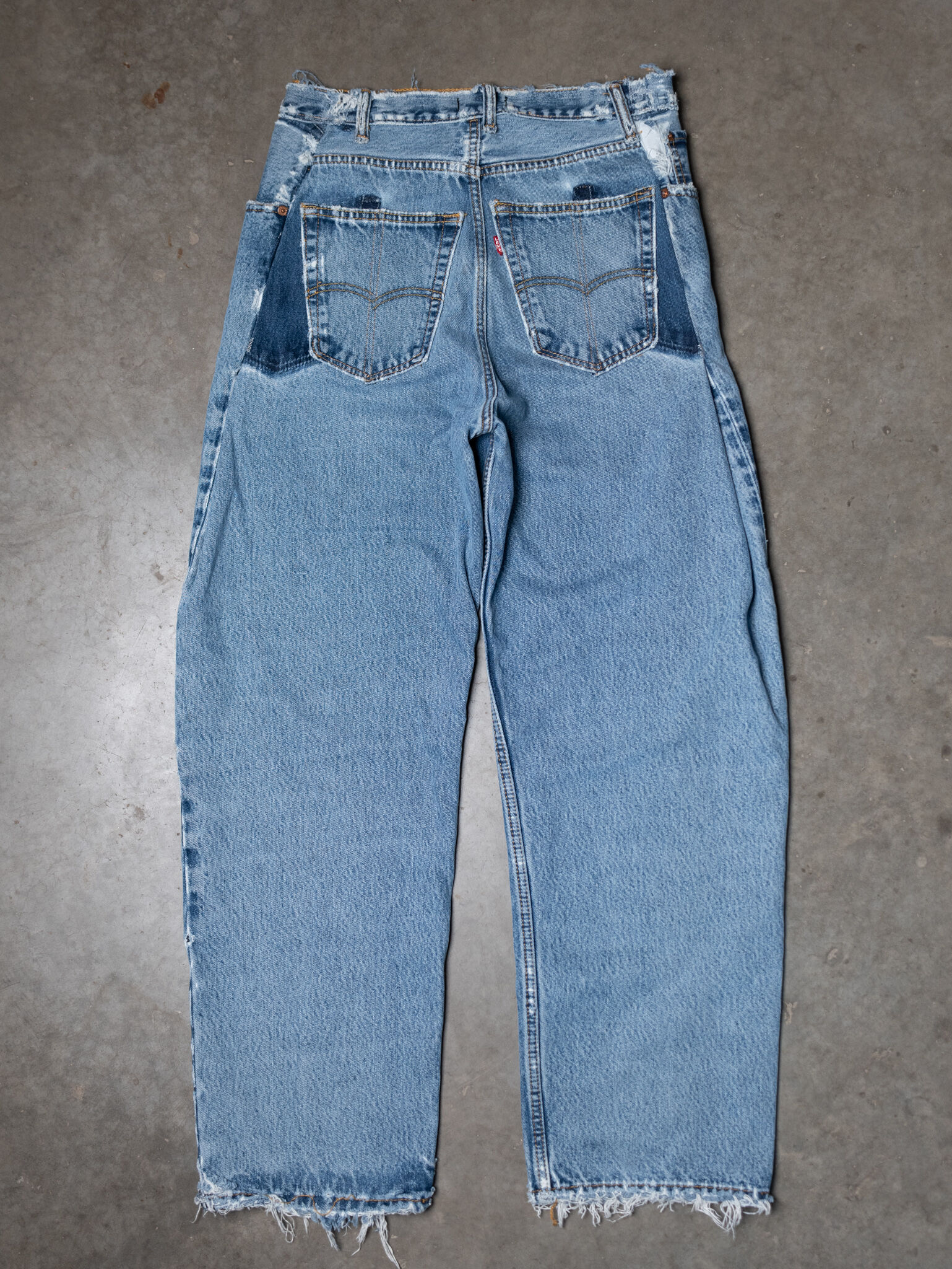 Levi's altered wide leg clearance