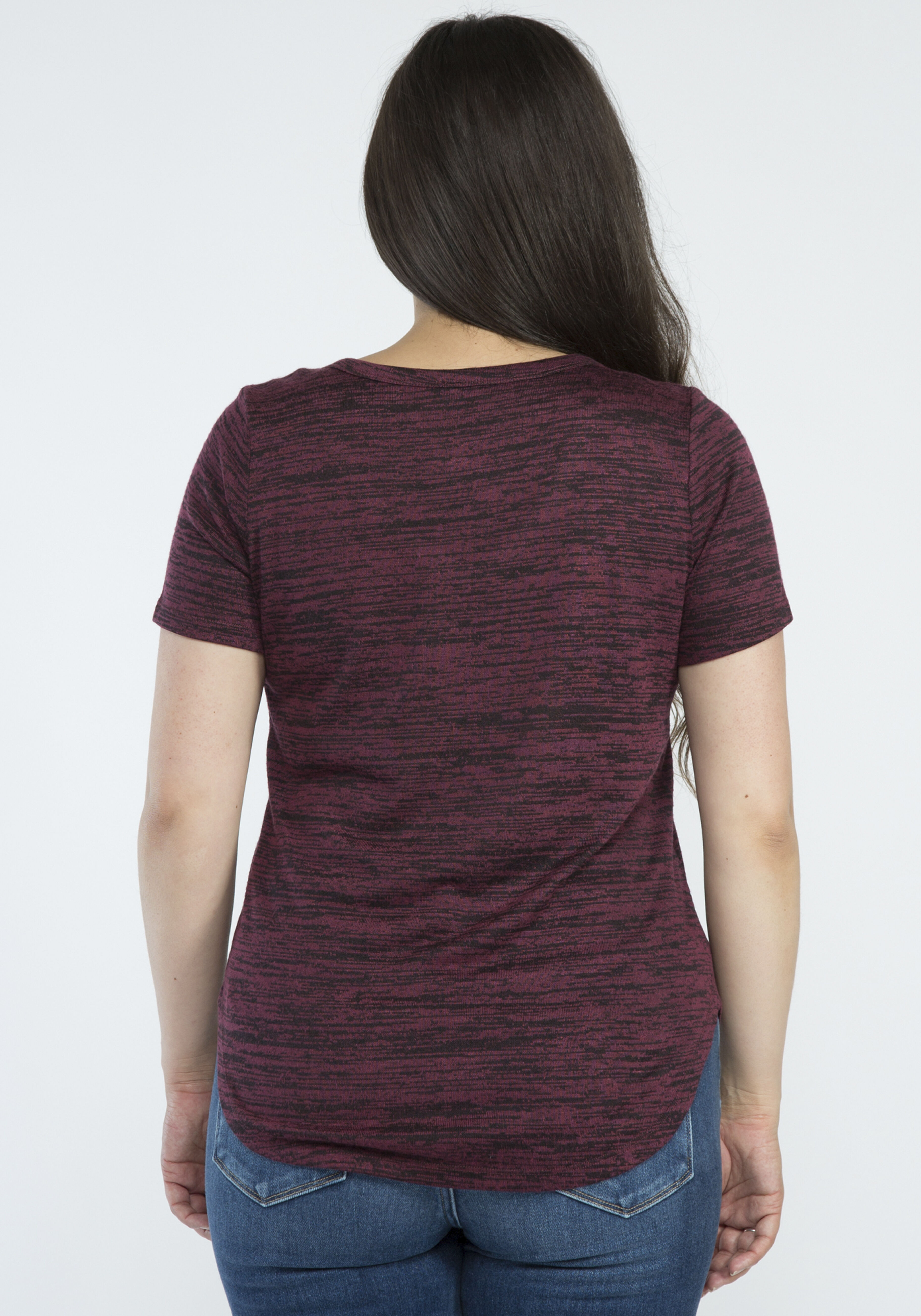 nita hacci v neck short sleeve tee Image 2