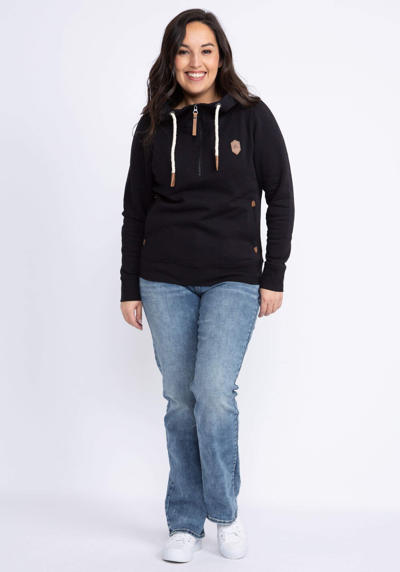 renee 1/4 zip hoodie Image 3
