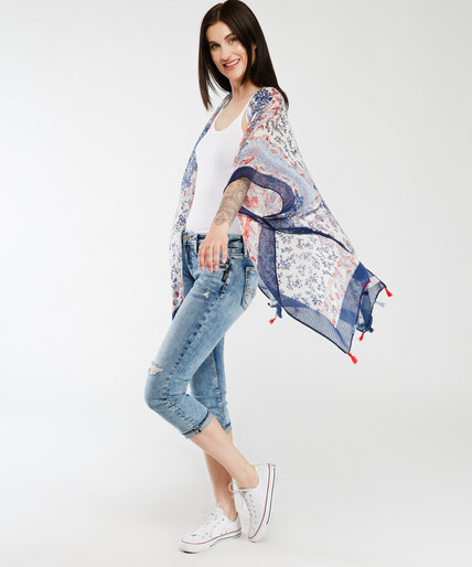 paisley print kimono Image 3