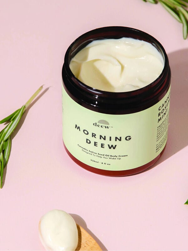 morning deew body cream