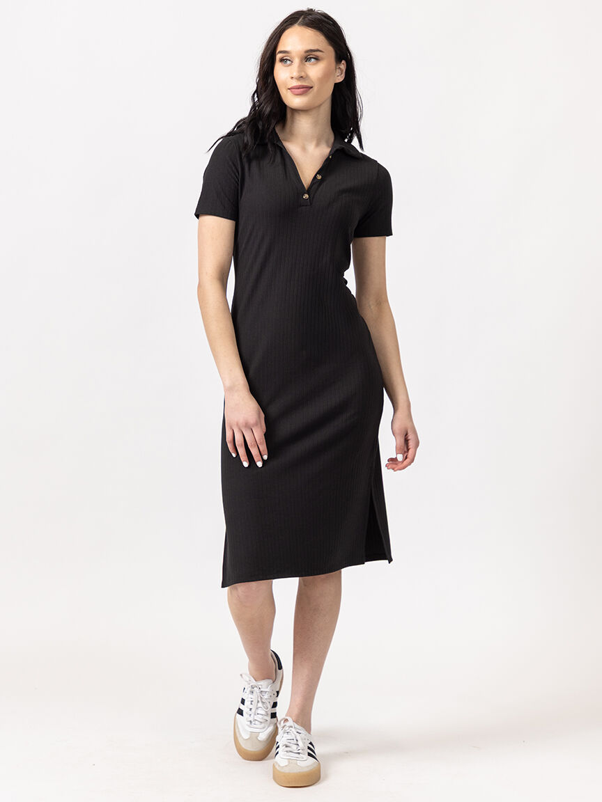 johnny collar dress Image 1
