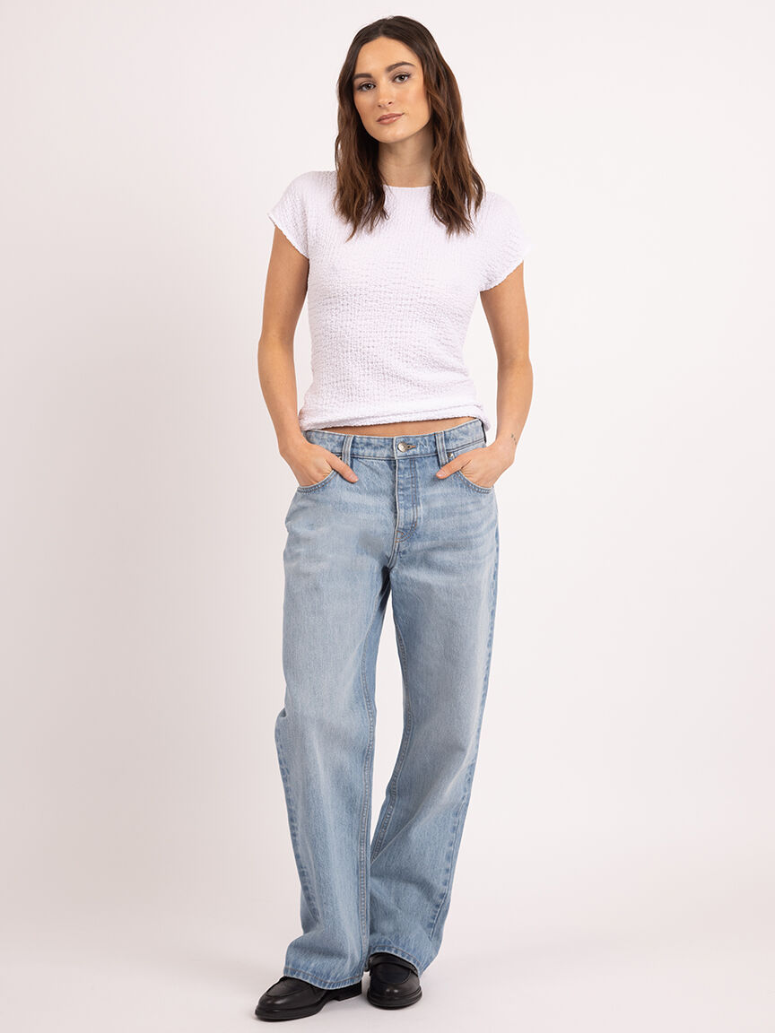 trina crew neck t-shirt