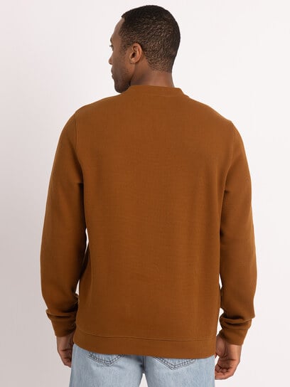 cole waffle knit crewneck sweater cole waffle knit crewneck sweater