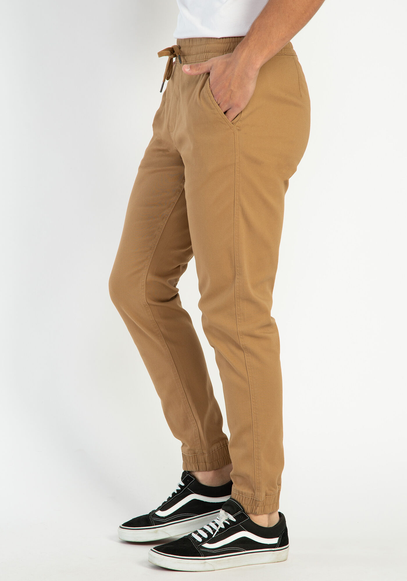 twill stretch jogger Image 3