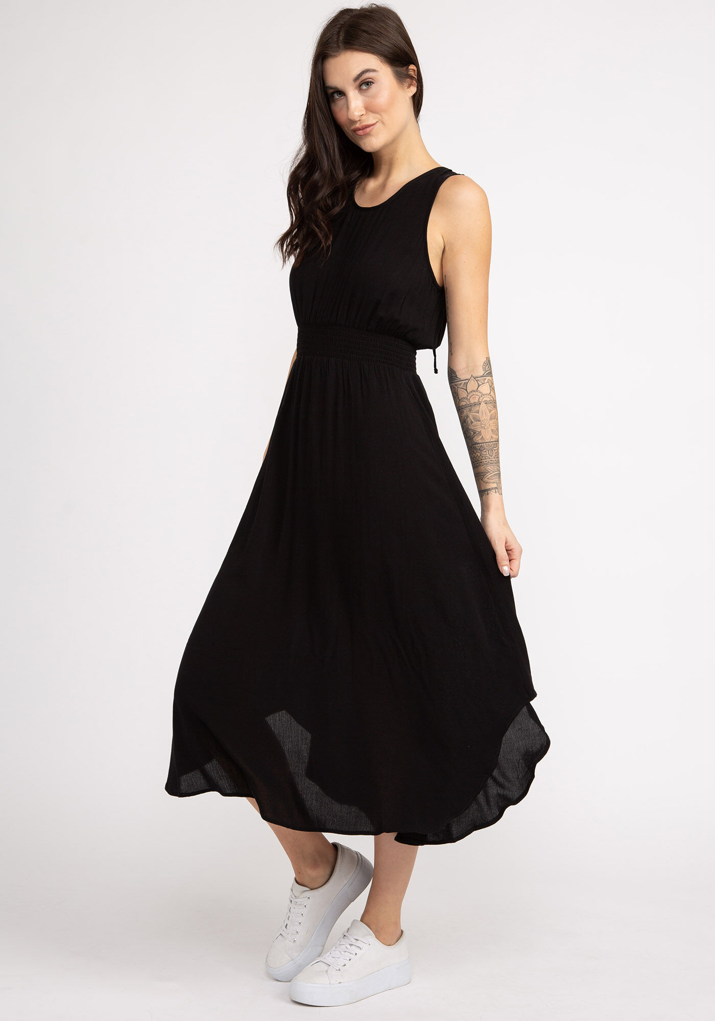 V back midi dress 2025