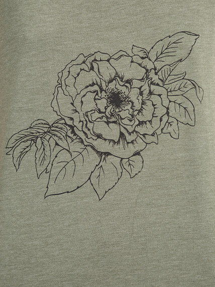rose graphic tank top rose graphic tank top Image 4