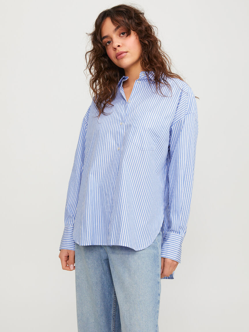 jamie relaxed poplin shirt