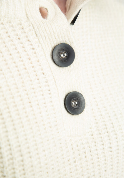 henly mock neck popover sweater Image 5
