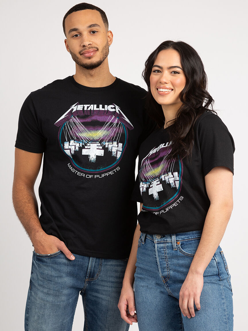 Master of Puppets Graphic Tee Image 1