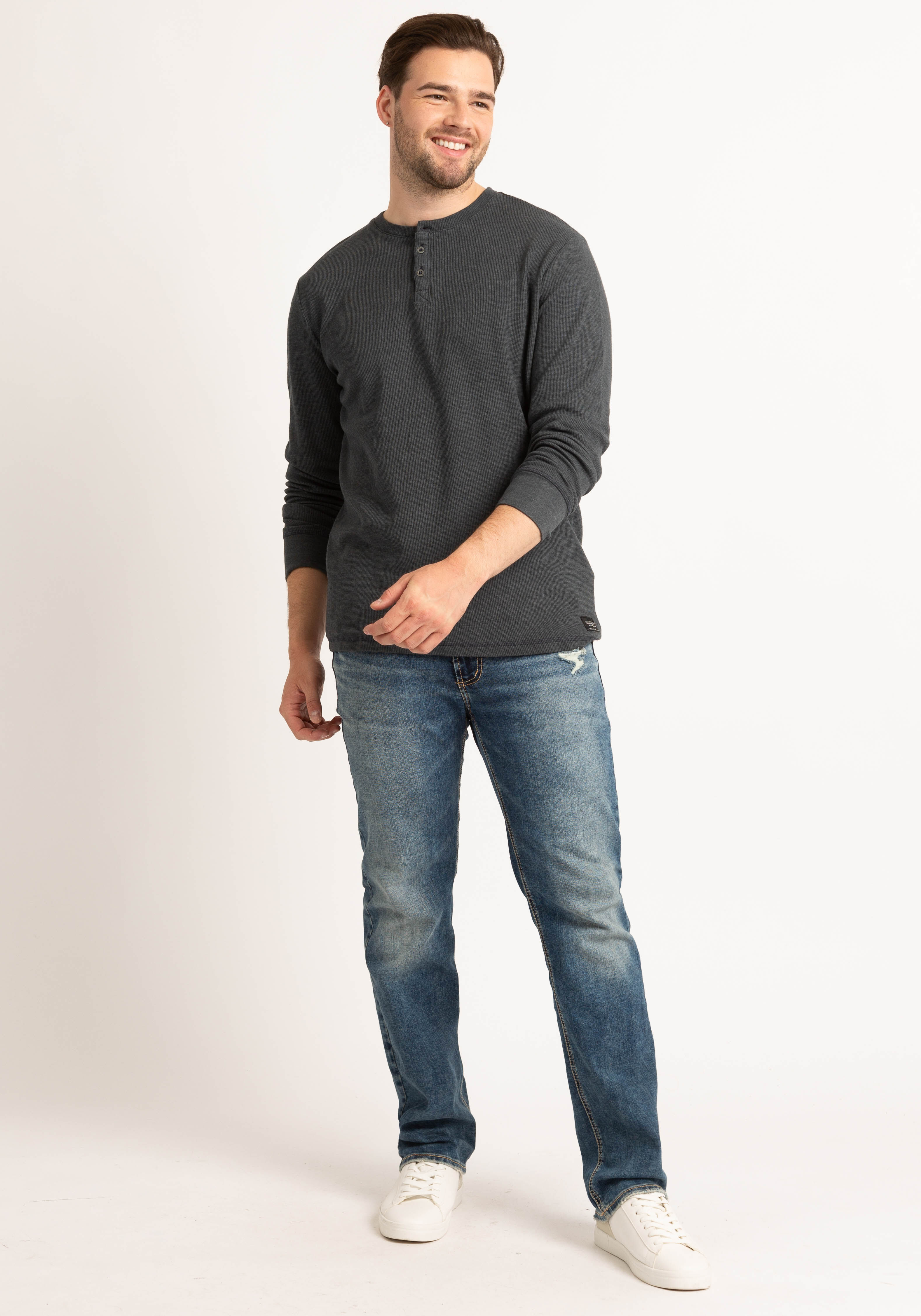 Wash jeans shop with shirts
