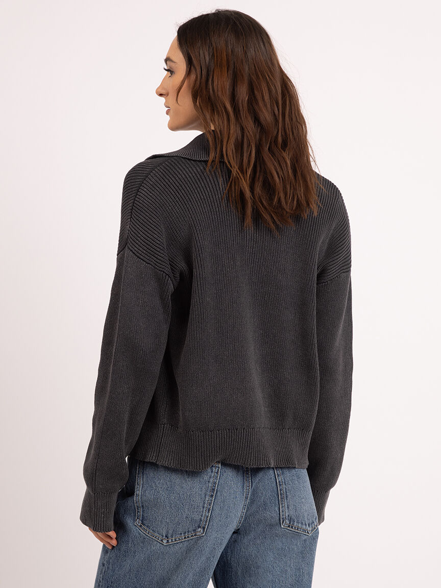 marta button front cardigan Image 3