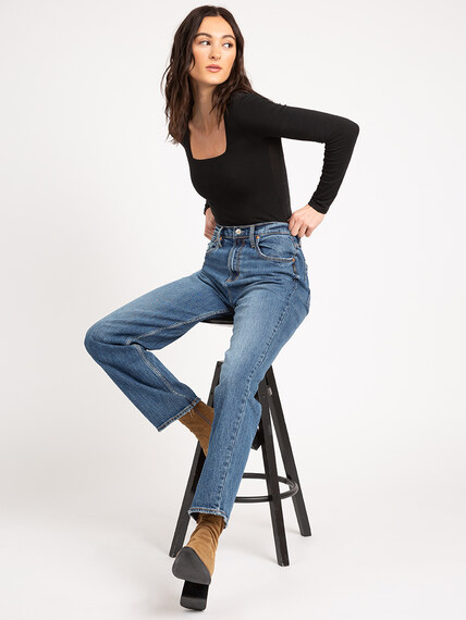 highly desirable straight leg jean Image 5