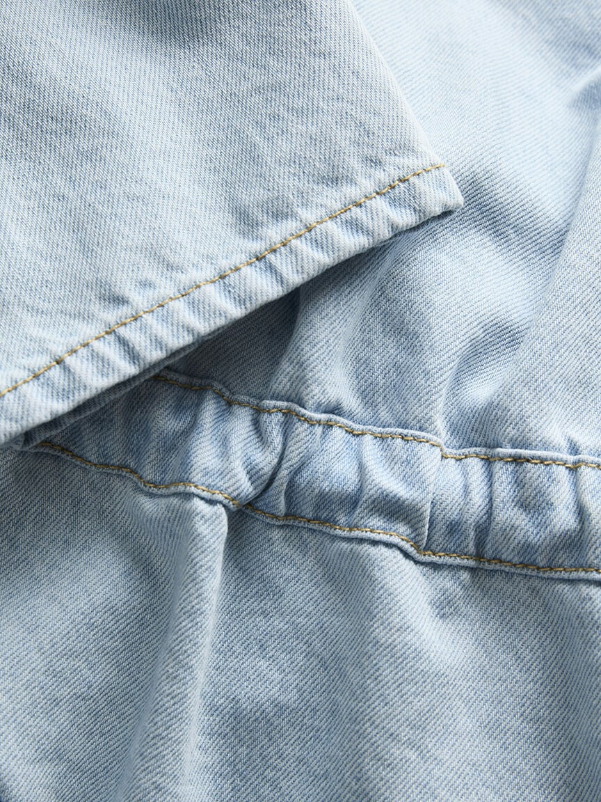 kenndy string denim shirt