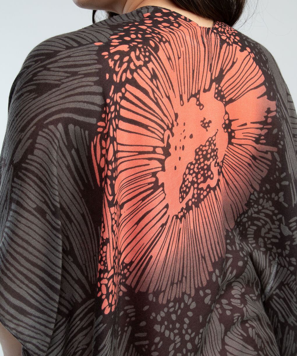 floral print kimono Image 4