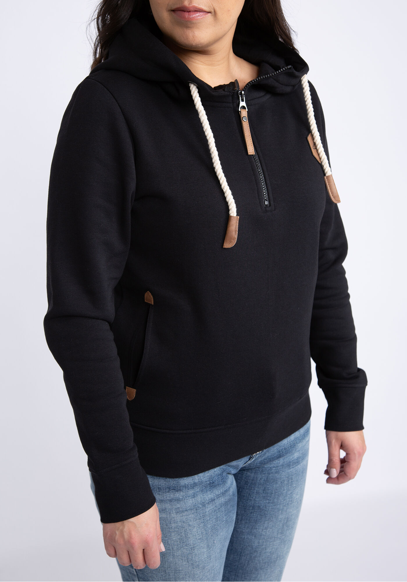 renee 1/4 zip hoodie Image 4