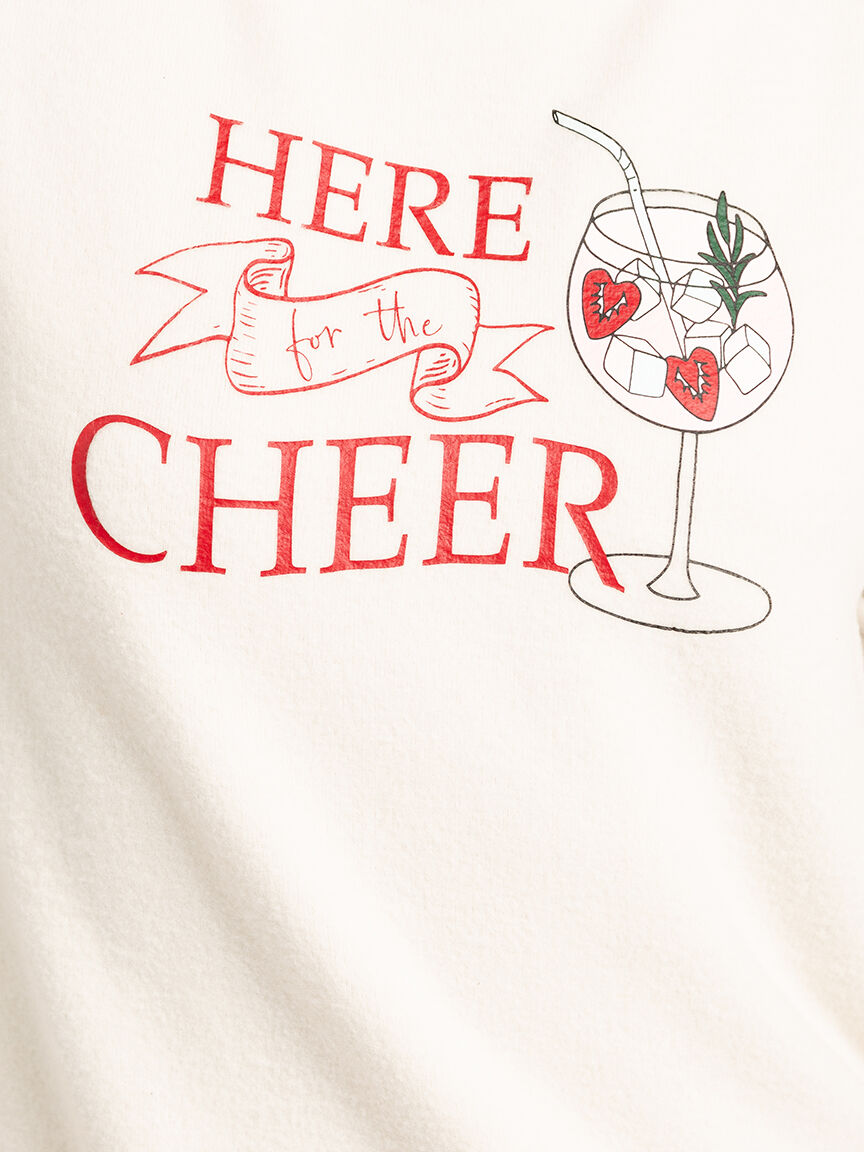 larson crew neck long sleeve lounge popover Image 3