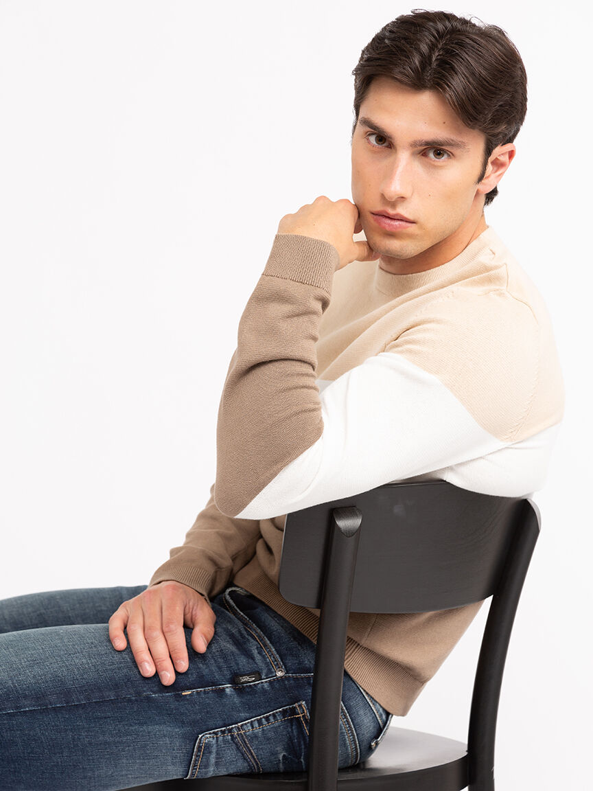 barrett striped crewneck sweater Image 5