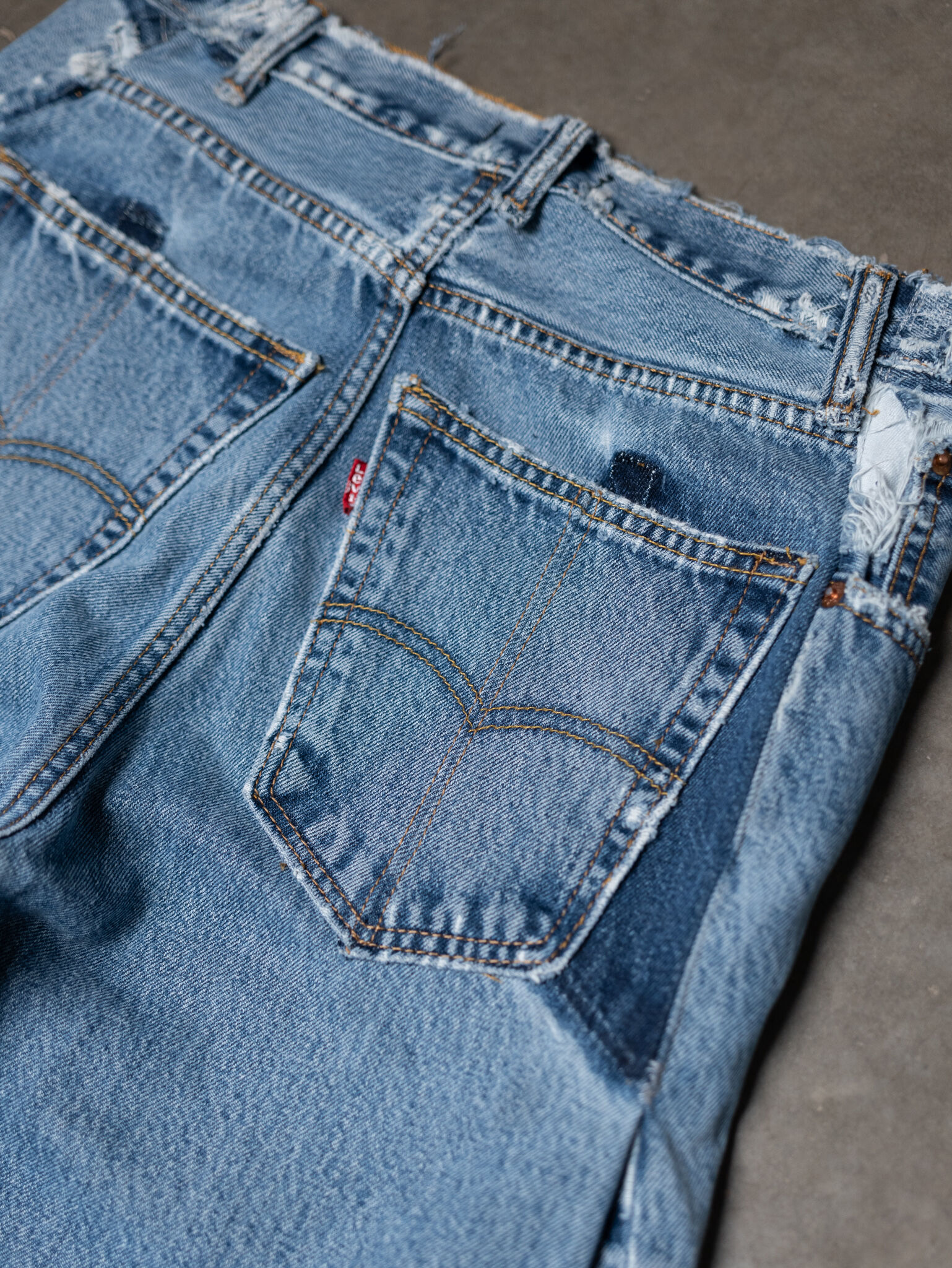 levi's 550 altered wide leg jean circa early 90s Image 6