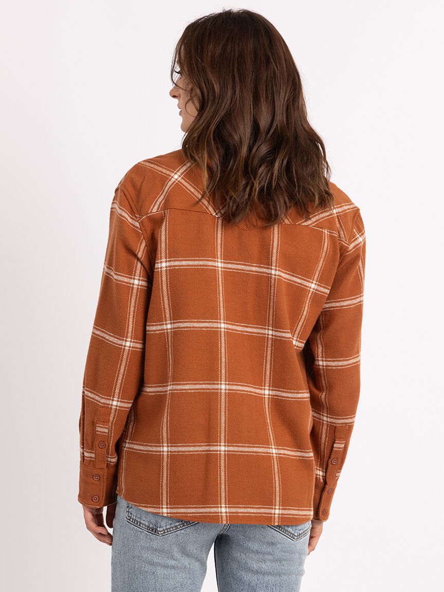 mckenna plaid flannel shirt Image 3
