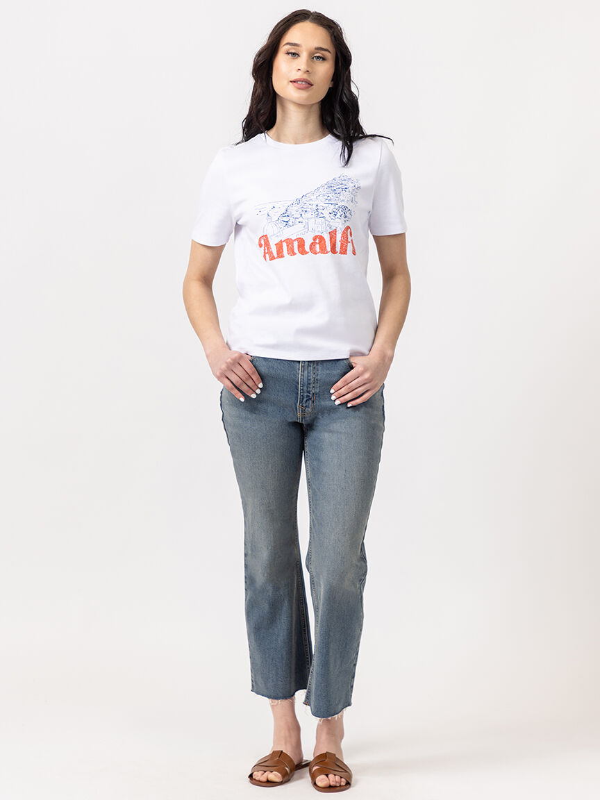 amalfi graphic tee