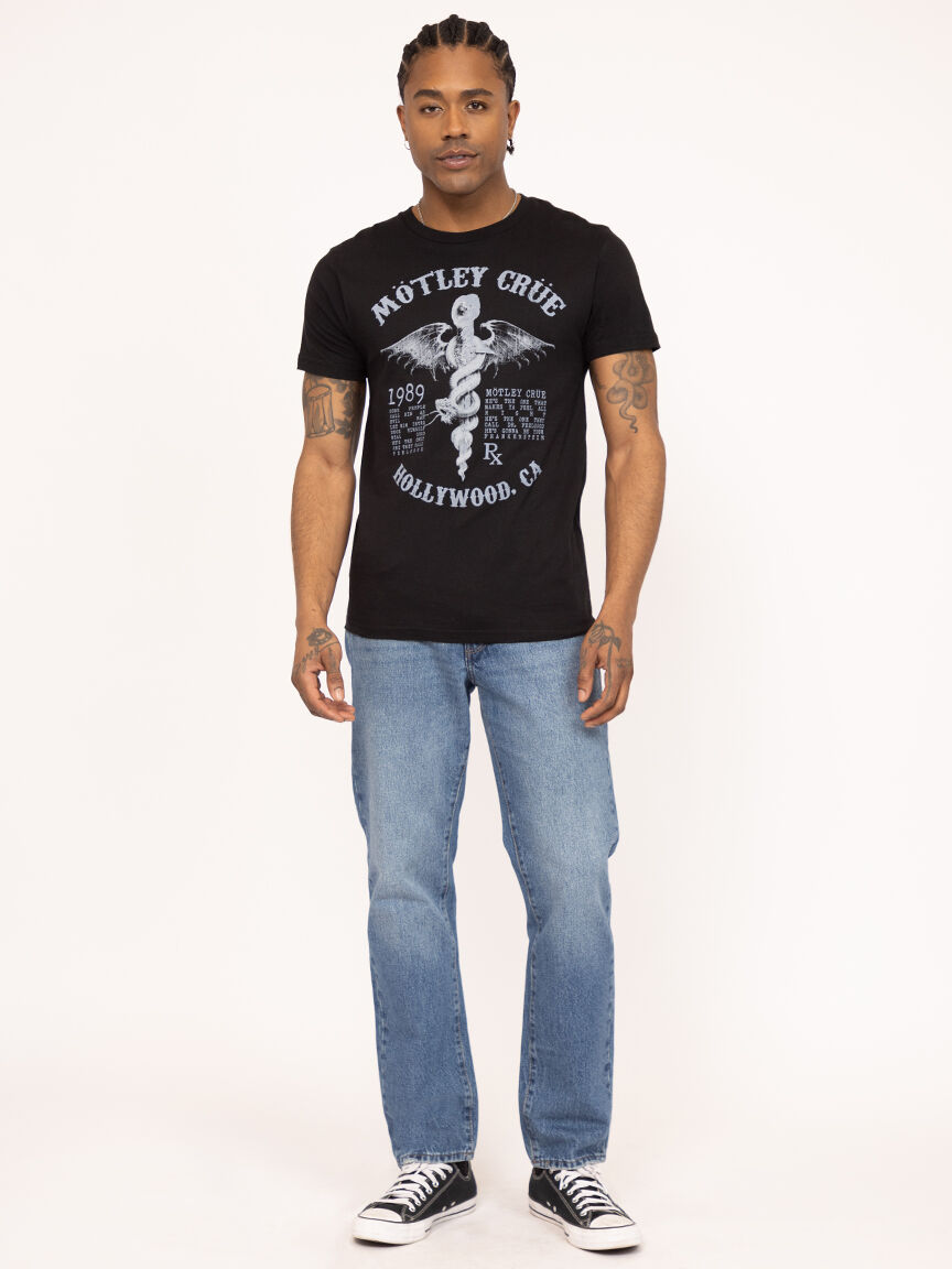unisex motley crue rx graphic tee