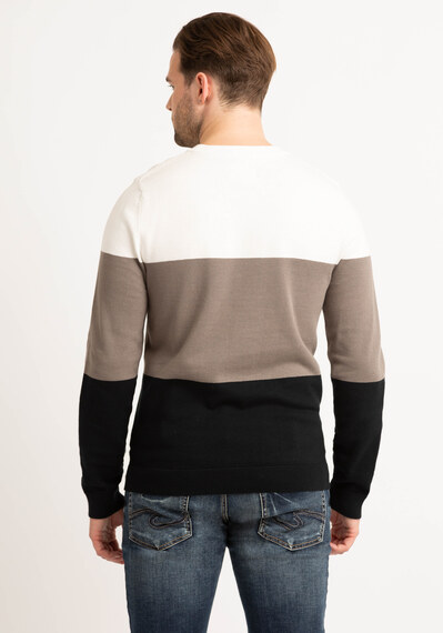 barrett striped crewneck sweater Image 3