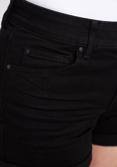 high rise cuffed shortie high rise cuffed shortie Image 4