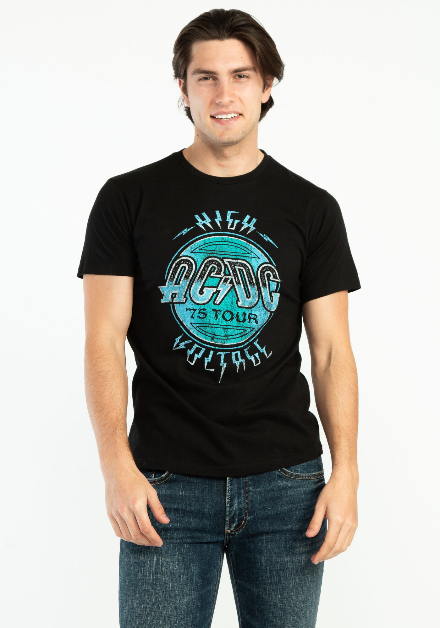 high voltage vintage t-shirt Image 1