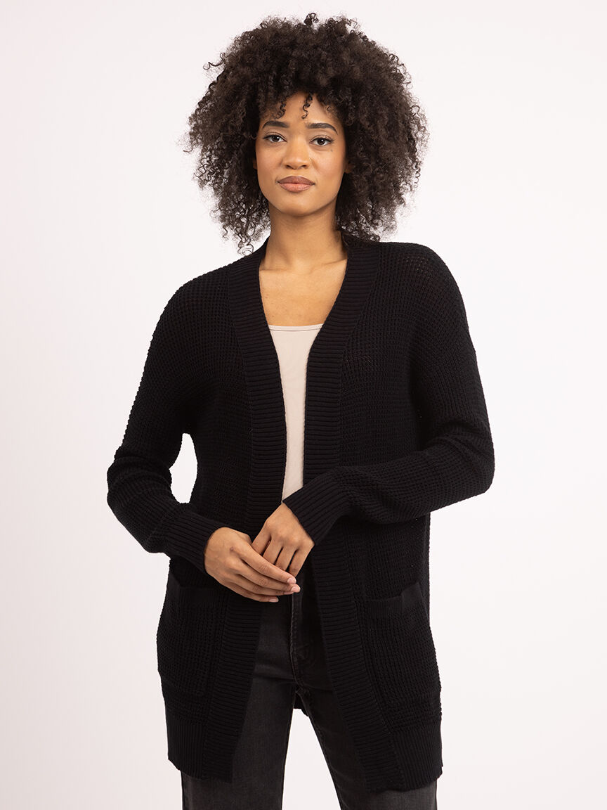 nyx open front caridgan Image 6