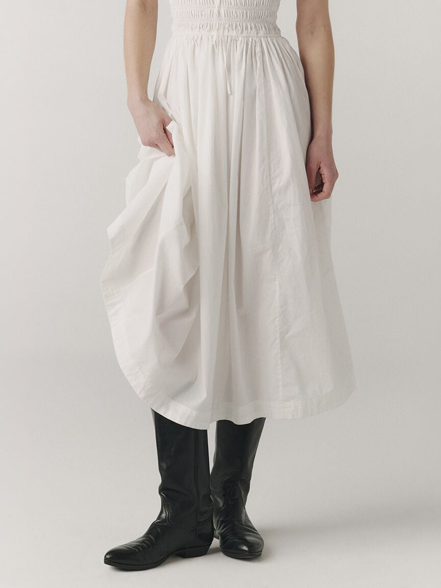 BIG sky poplin dress