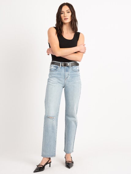 highly desirable straight jean Image 1