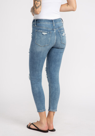 mid rise skinny jeans  Image 2
