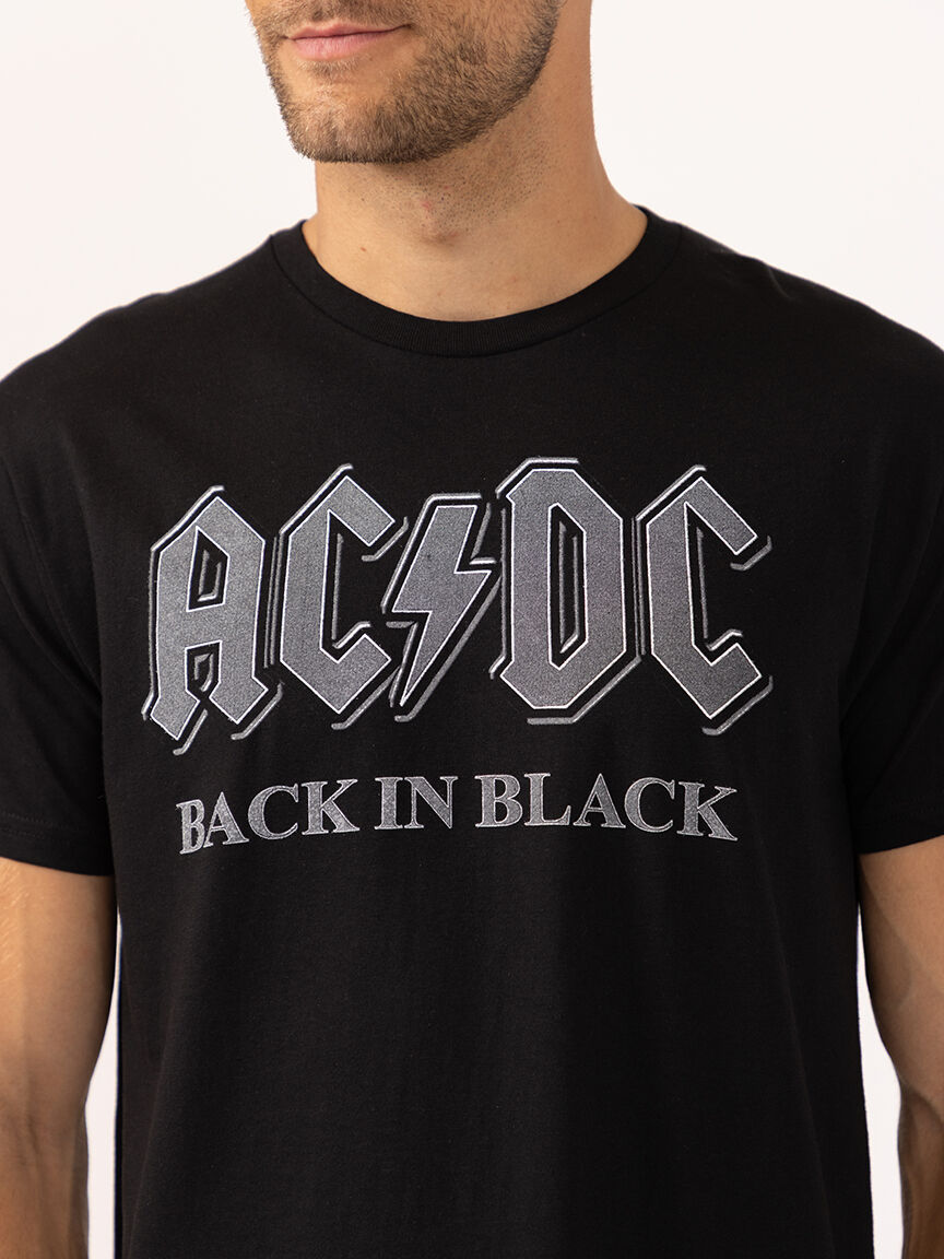 unisex acdc graphic tee Image 4