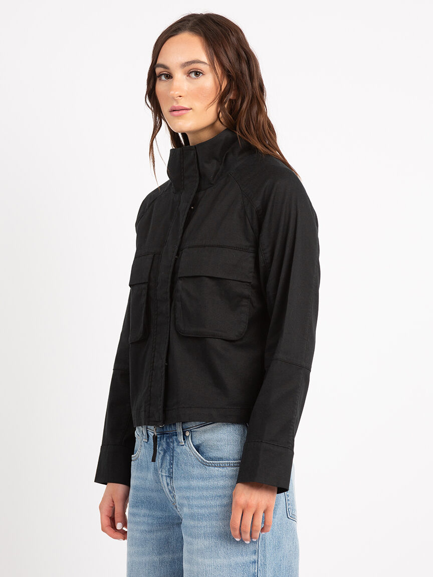 Black utility jacket shop