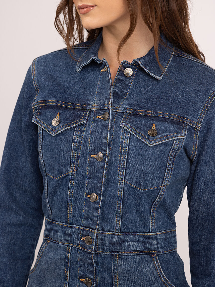 senna knee length dress Image 4