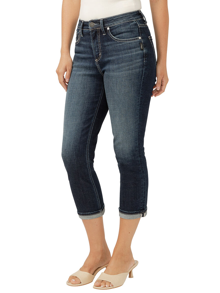 Avery High Rise Luxe Stretch Capri Image 3