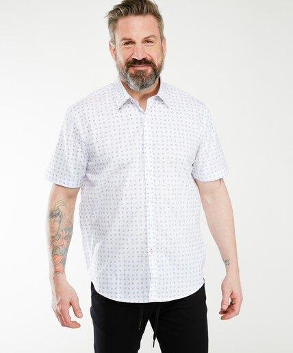 short sleeve printed shirt Image 1