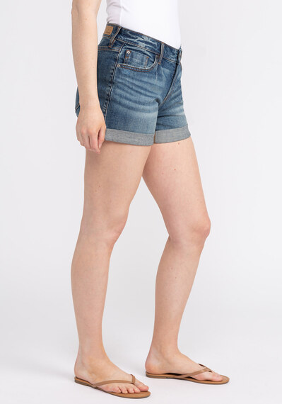 mid rise boyfriend shorts mid rise boyfriend shorts Image 4