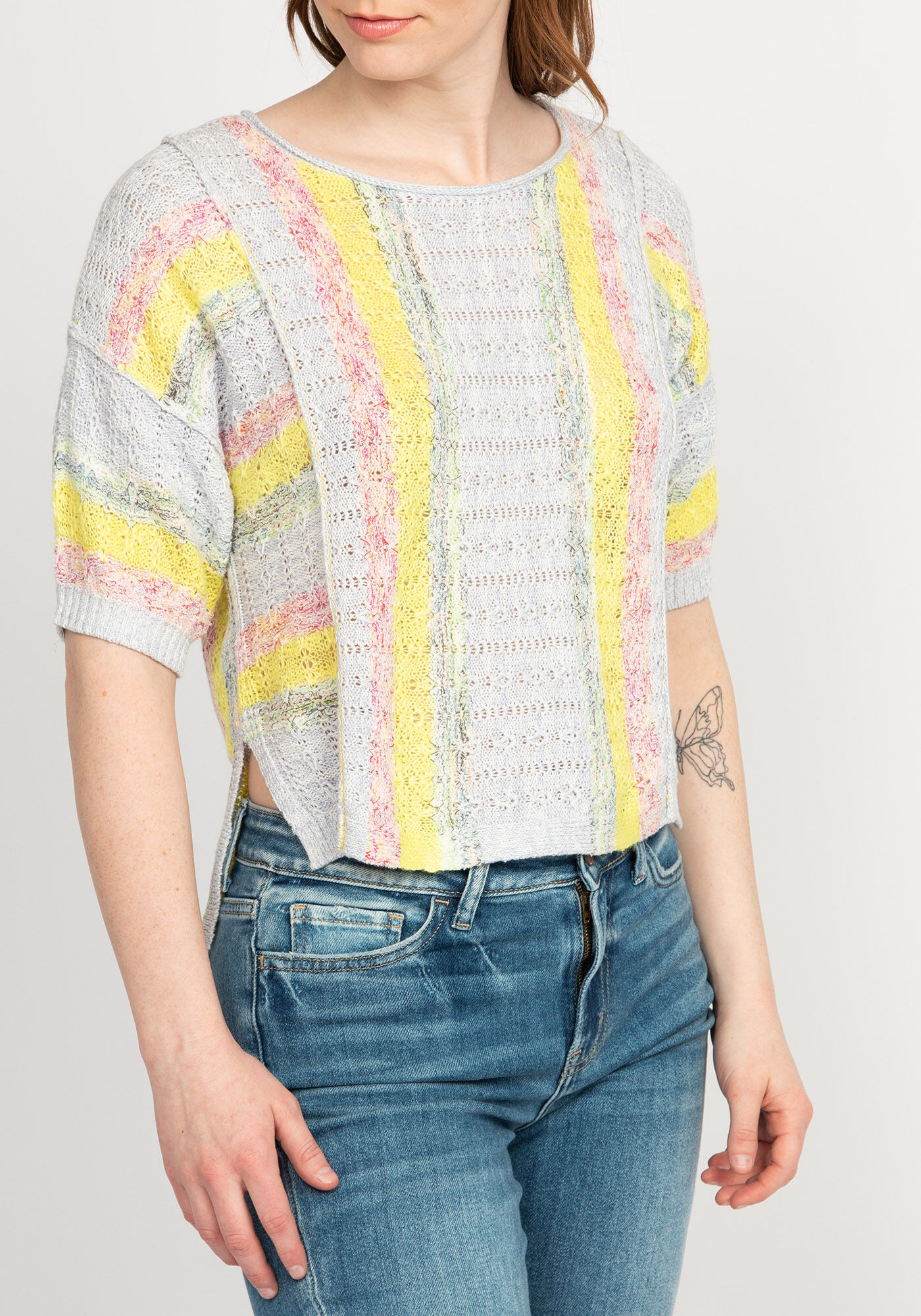 brigette short sleeve scoop neck popover Image 4