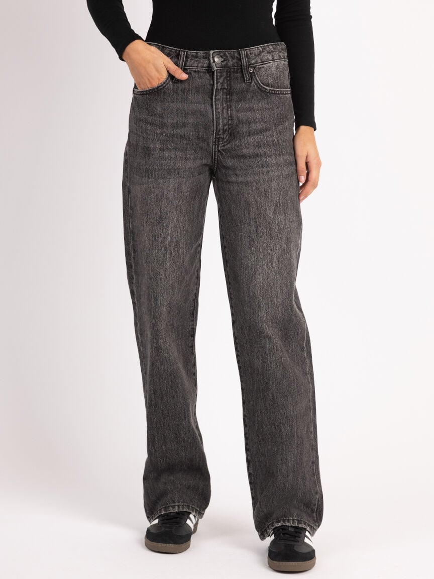 DARK FOG★Machete loose wide-leg jeans DF30 Loose Jeans for Women | Bootlegger - Canada