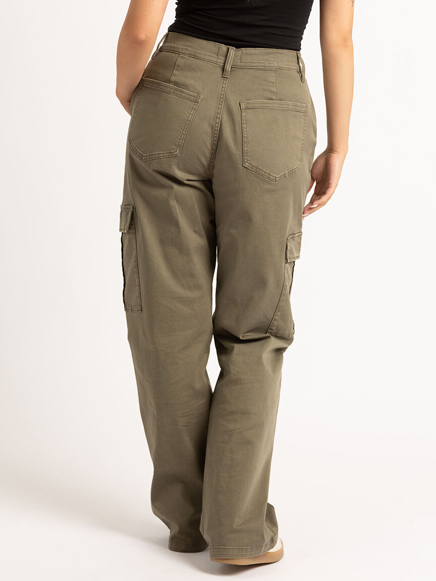 kara high rise wide leg cargo Image 4