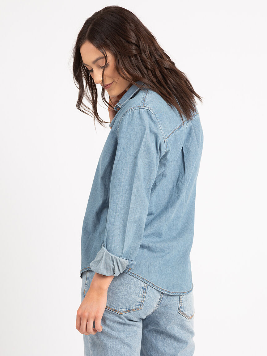 charla denim shirt Image 6
