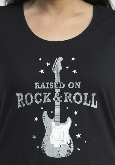 rock and roll graphic tee Image 6