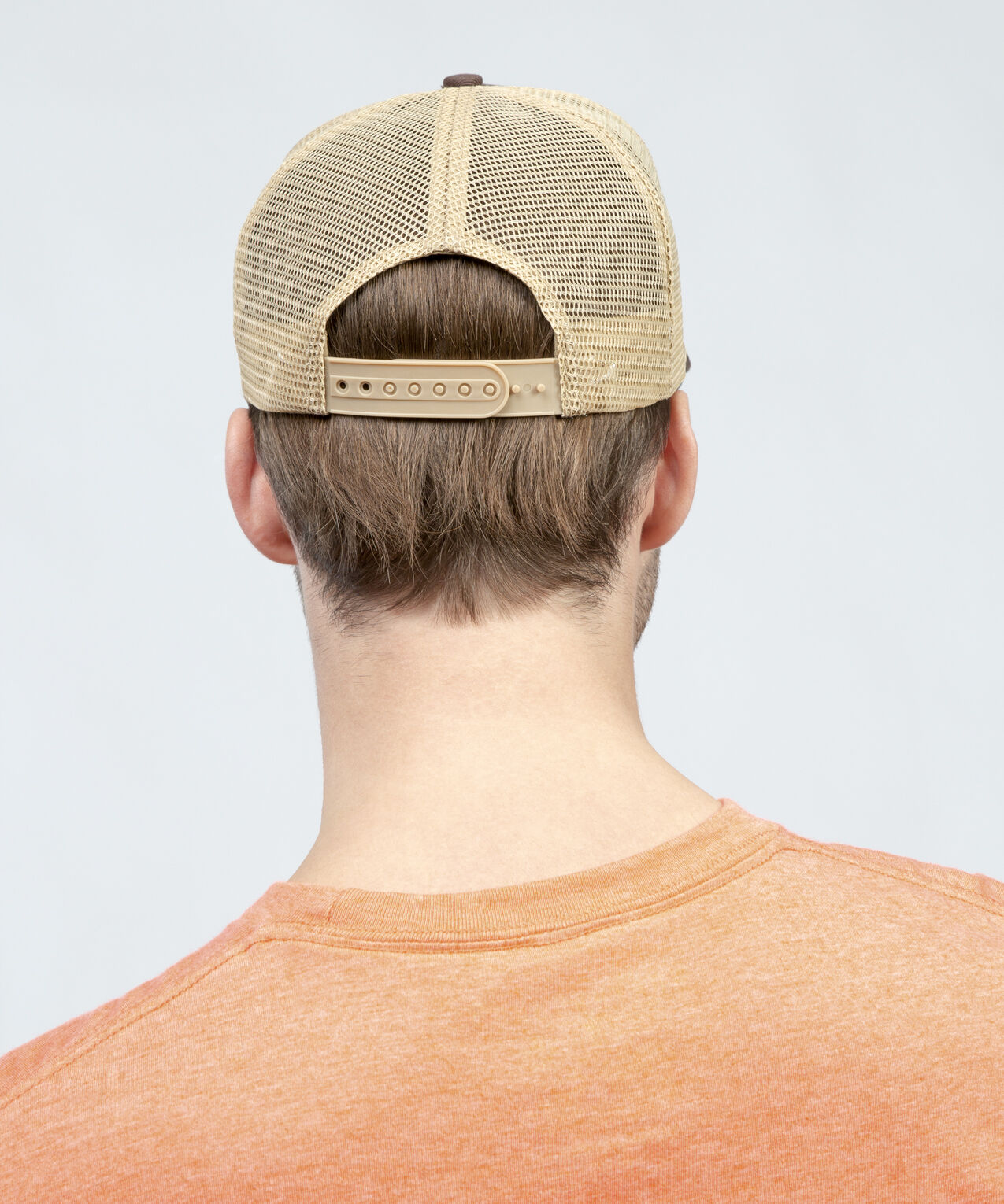 woven patch trucker hat Image 2