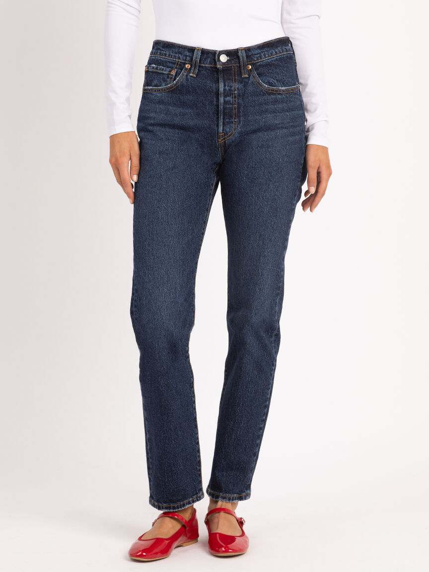 501 straight leg jean dark authentic Image 2